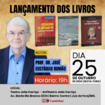 Lançamentos dos Livros em JUIZ DE FORA - MG com Professor Doutor José Eustáquio Romão