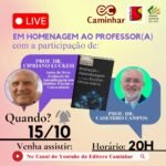 live em homenagem ao Dia do Professor(a)