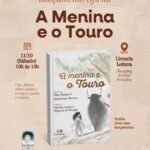 O Projeto Sonhos em Contos realiza, no próximo dia 11 de outubro, o lançamento oficial do livro A Menina e o Touro