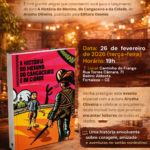 Lançamento com Roda de Conversa com a Profa. Arusha Oliveira (Autora) e Manoel Severo (Cariri Cangaço).