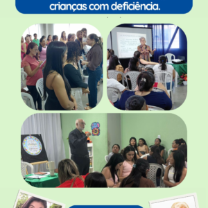 CURSO DE FORMAÇÃO PARA PROFISSIONAIS DO APOIO PARA INCLUSÃO