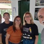 Visitas às escolas da rede municipal de Viçosa do Ceará