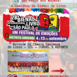 A Editora Caminhar estará na Bienal Internacional do Livro de São Paulo!